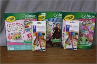 Colouring book lot