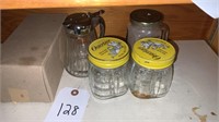 Vintage Osterizer Jars, Syrup Dispenser