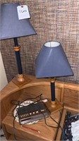 Lamps, Alarm Clock And Picture Frames