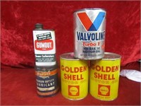 (5)Oil cans/Misc. cans.