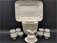 Lot of White Ceramic Porcelain Items