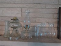 oil lamps & globes