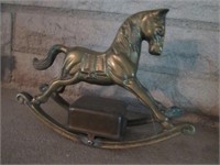 brass horse