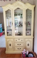 Stanley China cabinet, 3 shelves, 3 drawers and 2