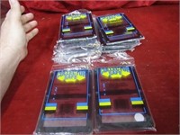 (18)NOS Lucite card holders.