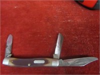 Schrade old timer 3 blade pocket knife.