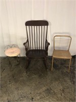 Lot of Three Chairs