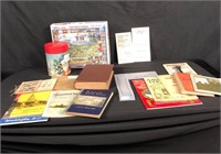 Lot of Various Cookbooks and Puzzles