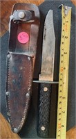 Imperial Knife with Leather Sheath