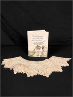 Wedding Guide Book and Lace Collar