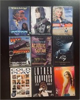 9 Mostly Music Related DVDs