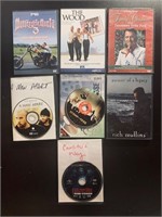 Seven Various Genre DVDs