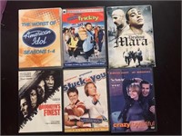 Six Movie DVDs