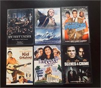 6 Various Genre DVDs