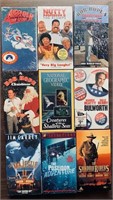Nine VHS Movies