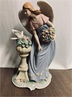 Hand Painted Porcelain Angel