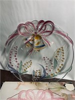 NIB Bridal Bouquet Platter
