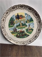 Gettysburg Commemorative Plate