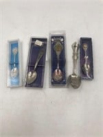 Lot of Souvenir Spoons (Oregon, Disney, Florida)