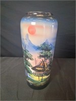 Oriental Landscape Vase