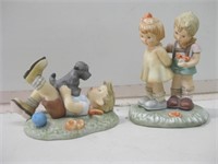 Two 4" Hummel Goebel Figurines As Pictured