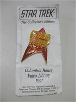 Star Trek Collector's Pin 1991