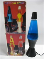 18" Tall Lava Lamp In Box Works