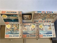 6 NY  World's Fairs souvenir games and puzzles