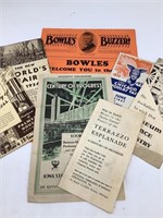 1933 Chicago World's Fair Memorabilia/Guides (7)