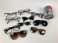 5 lunettes solaire & 5 lunettes de vue (manques)