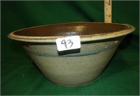 lg. pottery bowl 1975 Conner Prarie