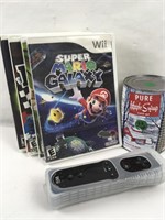 [P] 4 jeux Wii dont Super Mario Galaxy & manette