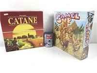 2 jeux de table Catae & Camel Up, complets