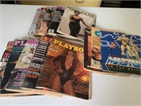 Playboy, Penthouse Magazines-Late 70's, Early 80's