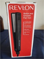 Revlon quick and smooth flat iron 1 in