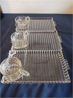 Vintage smoke and sip trays (3)