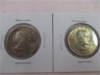 2 - 1979 Susan B Anthony Dollar Coins