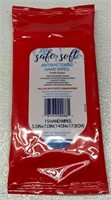 25 Packs Safe & Soft Antibacterial Hand Wipes