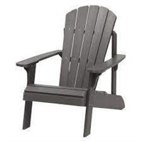 Senior Ash Plastic Patio Adirondack Chair