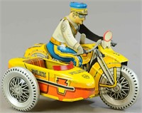 MARX POLICE SQUAD MOTORCYCLE