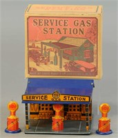 BOXED MARX SERVICE GAS STATION