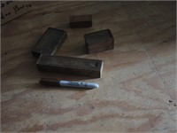 VERY SMALL WOOD BOXES