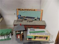 Plasticville buildings