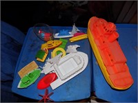 plastic  boats