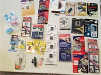 211-  Large Lot Of SD Cards, Micro SD Cards & More