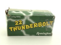 500 rounds 22 Thunderbolt LR Cal ammo
