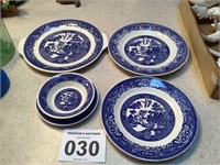 Willow Ware By Royal China Dishes
