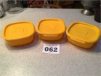Set of 3 Rubbermaid Dishes with Lids