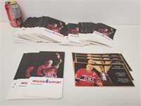 Lot de photos Molson Export Maurice Richard