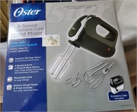 Poster 5 speed retractable cord hand mixer brand